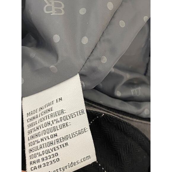 Betty Rides Black Checkered Athletic Snow Winter Pants Women's Size Large L - Picture 10 of 11